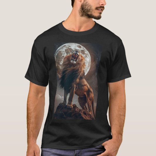 lion t-shirt (Voorkant)