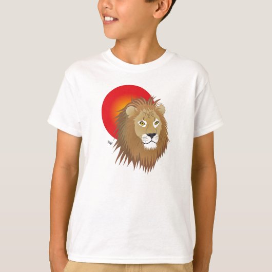 Lion - T-shirt (Devant)