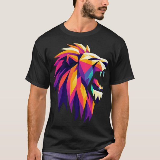 Lion T-shirt Design (Voorkant)