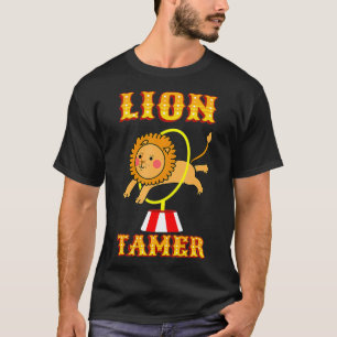 Lion Tamer Costume Circus Thema Birthday Party T-shirt