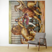 Lion Tamer  Wandkleed (In situ)