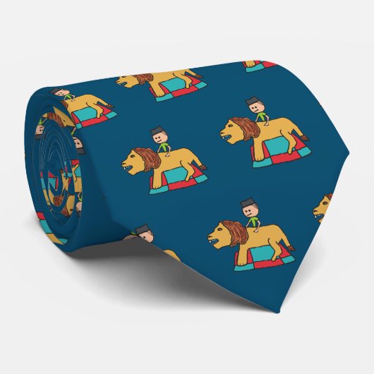 Lion Taming Stropdas (Opgerold)