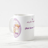 Lion - tasse personnalisée de zodiaque (Devant gauche)