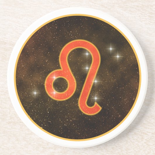 Lion tient le premier rôle des dessous de verre (Devant)