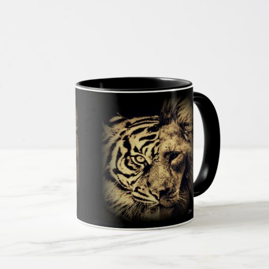 Lion Tiger 2in1 Mug (Devant droit)