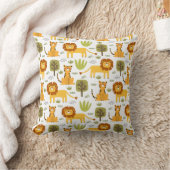 Lion Tigre Jungle Coussin (Couverture)