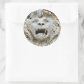Lion Torturé de Massa, Sticker rond, Glossy (Sac)