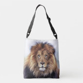 LION TOUT SUR LE SAC FOURRE-TOUT D'IMPRESSION (Dos)