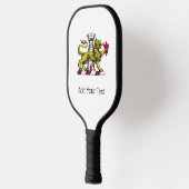 Lion Tower Fleur de Lis Crest Emblem C Pickleball Paddle (Links)