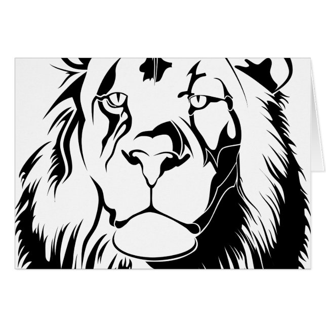 Lion Tribal 002 (Devant Horizontal)