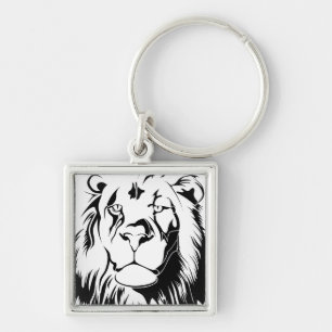 Lion Tribal 002 Sleutelhanger