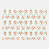 Lion, tu es si courageux à envelopper des feuilles (Devant 3)