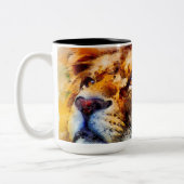 Lion Tweekleurige Koffiemok (Links)