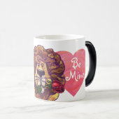 Lion Valentijnsdag Magische Mok (Voorkant rechts)