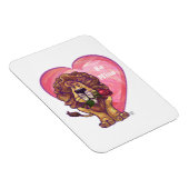 Lion Valentijnsdag Magneet (Rechterzijde)