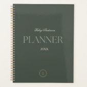 Lion vert citron pour entreprise Monogramme (Devant)