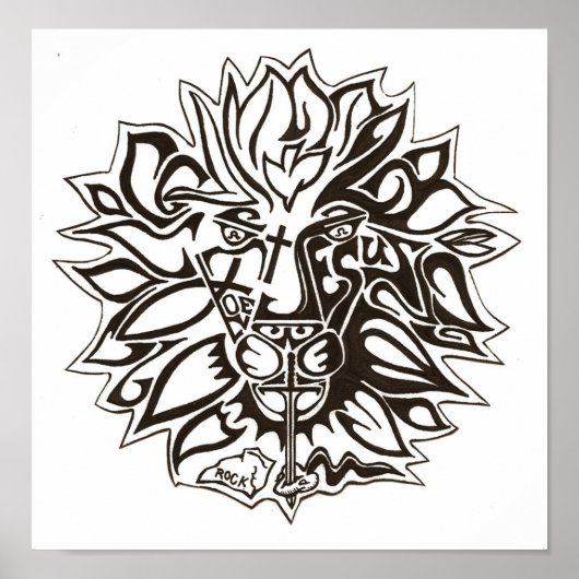 Lion Victory Poster (Voorkant)