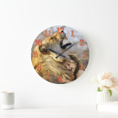 Lion Wall klok (Huis)