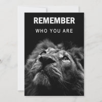 Lion weet wie je bent