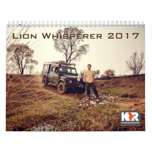 Lion Whisperer 2017 Agenda Kalender (Hoes)