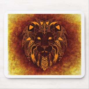 Lion wild dier abstract muismat