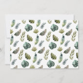 Lion Wild One Birthday Photo Invitation (Dos)