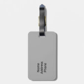 Lion Wildlife Bagagelabel (Achterkant verticaal)