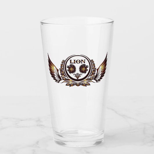 LION-Wing Drinkservies Glas (Voorkant)