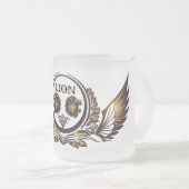 LION-Wing Glass Mug (Devant droit)