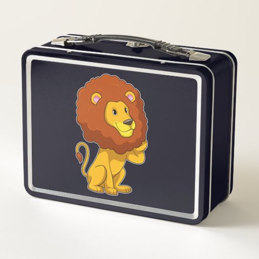 Lion with Curls (Achterkant)