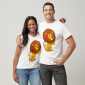 Lion with Curls T-shirt (Unisex)