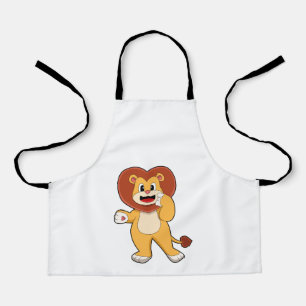 Lion with Heart Schort