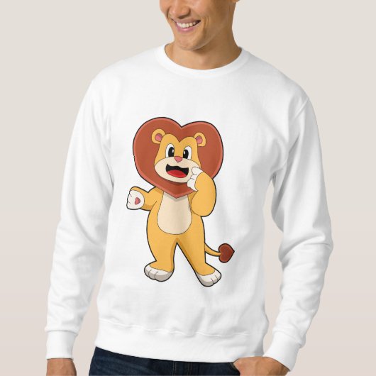 Lion with Heart Trui (Voorkant)