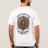 Lion Within Warrior T-Shirt – Unleash The Beast  (Dos)