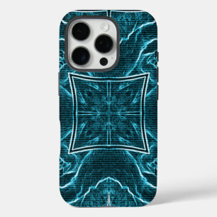 Lion wits iPhone 16 pro hoesje