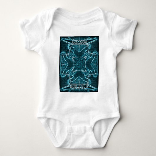 Lion wits romper (Voorkant)