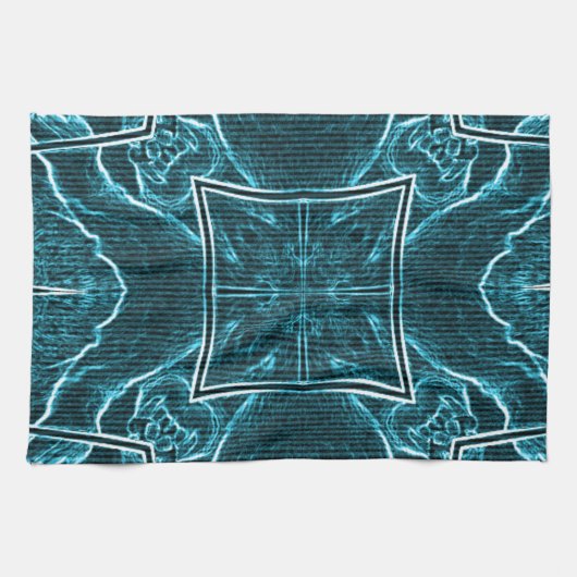 Lion wits theedoek (Horizontaal)