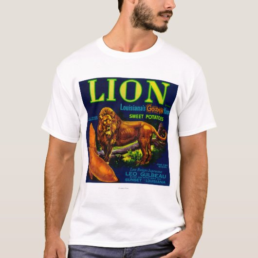 Lion Yam LabelSunset, LA T-shirt (Voorkant)