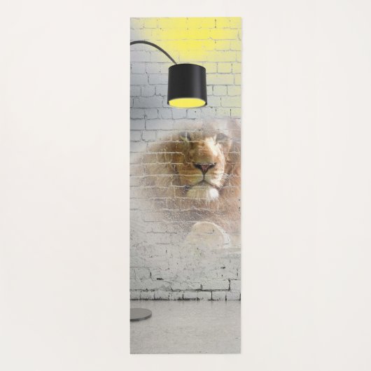 Lion Yogamat (Achterkant)