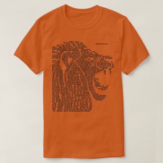 Lion Yudah Judah over White T-shirt (Design voorkant)