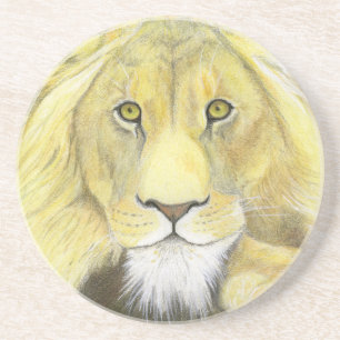 Lion Zandsteen Onderzetter