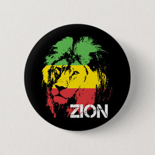 Lion Zion Ronde Button 5,7 Cm