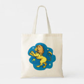 Lion Zodiac Tote Bag (Achterkant)