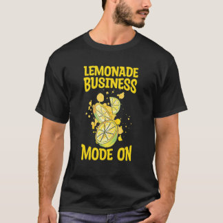 Lionade Business Mode on Quote voor limonade Sta T-shirt