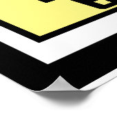 Lionade vers gedrukt Poster (Hoek)