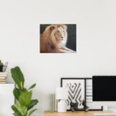 Lionafdrukken Poster (Thuiskantoor)