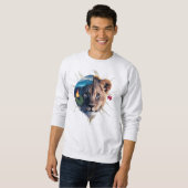 Lionceau Sweatshirt Basique Split-Face - Element D (Devant entier)