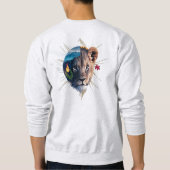 Lionceau Sweatshirt Basique Split-Face - Element D (Dos)