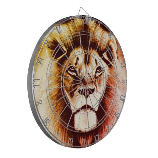 Liondarts Dartbord (Voorkant Links)