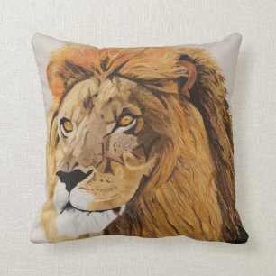 Liondekopkussen Kussen